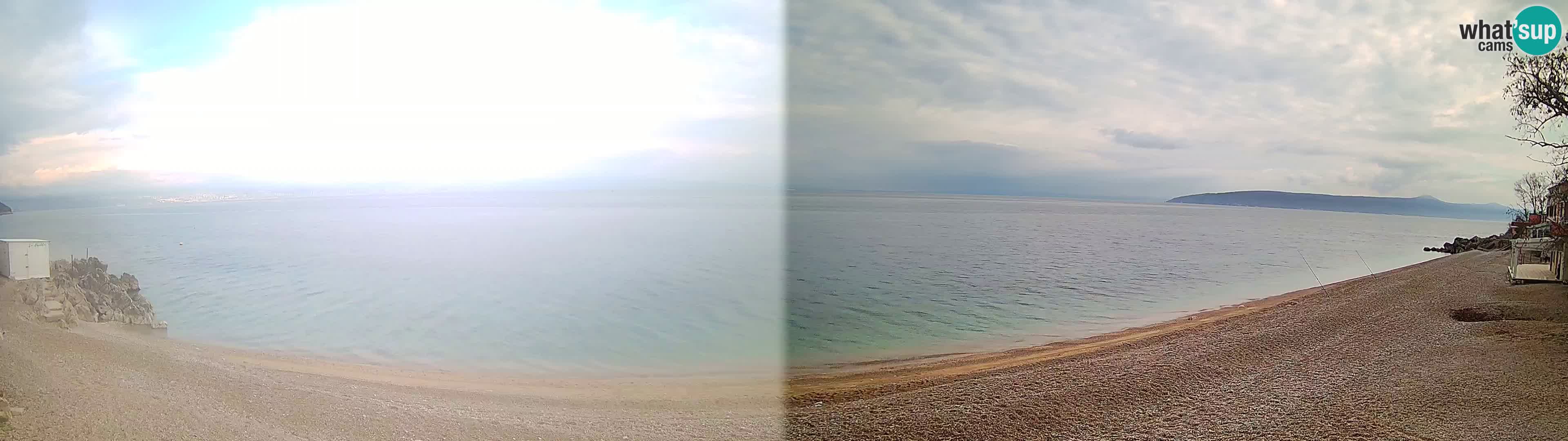 Webcam Sv. Ivan beach | Mošćenička Draga