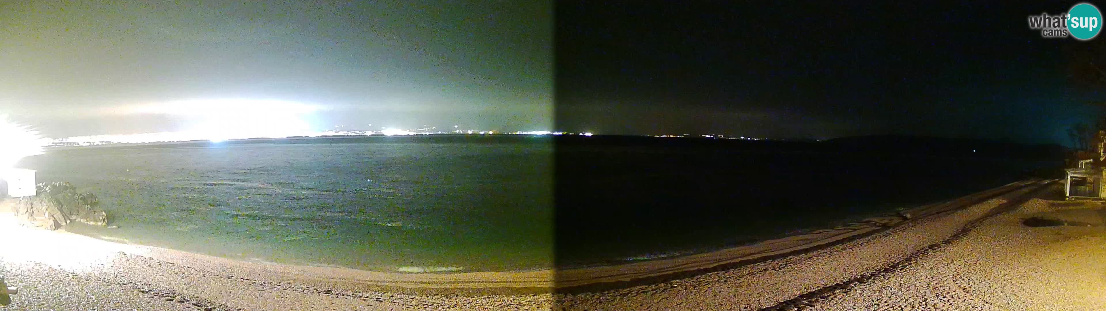 Webcam spiaggia Sv. Ivan | Draga di Moschiena