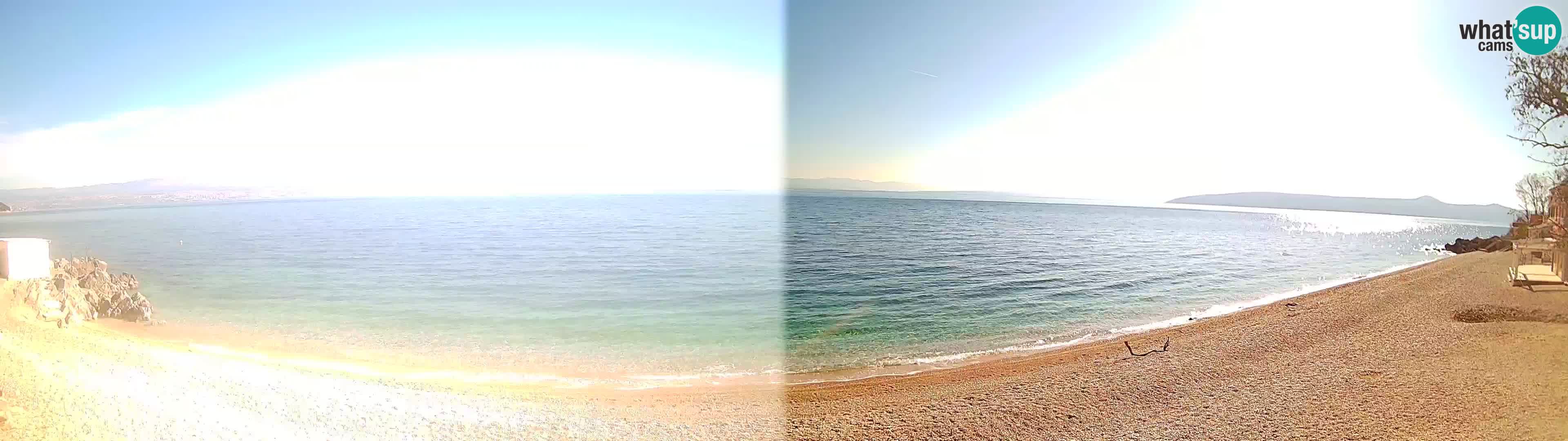 Webcam Sv. Ivan beach | Mošćenička Draga