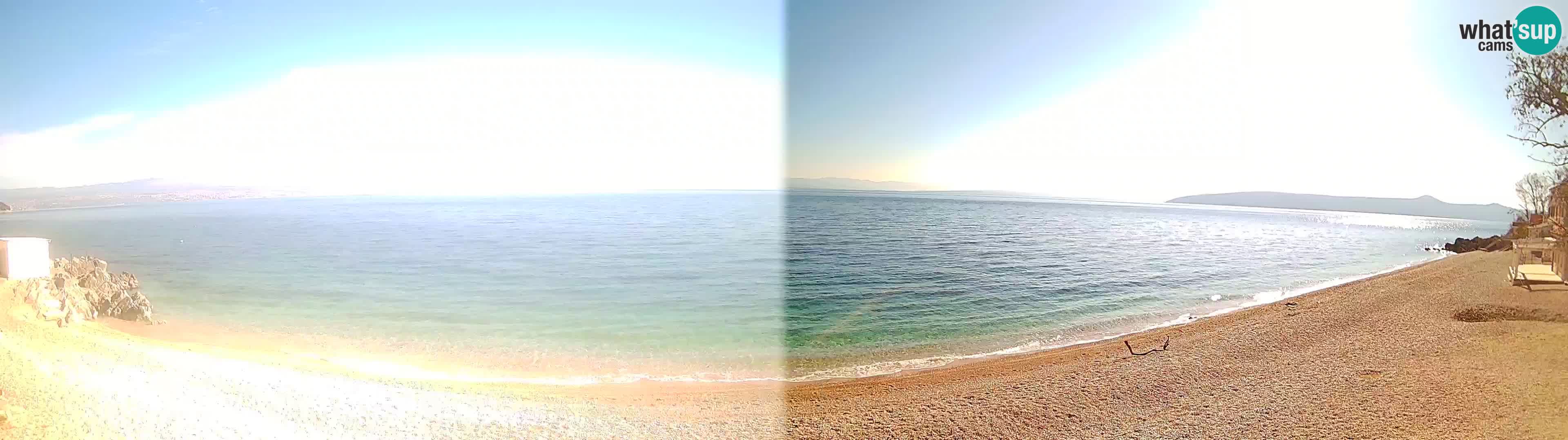 Webcam Sv. Ivan beach | Mošćenička Draga