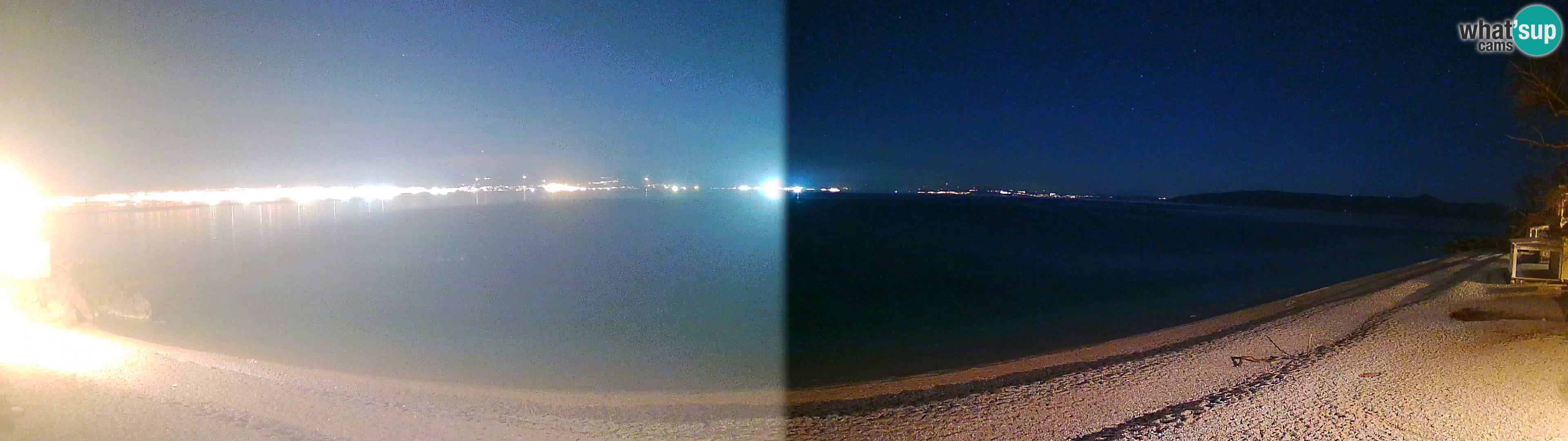 Webcam spiaggia Sv. Ivan | Draga di Moschiena