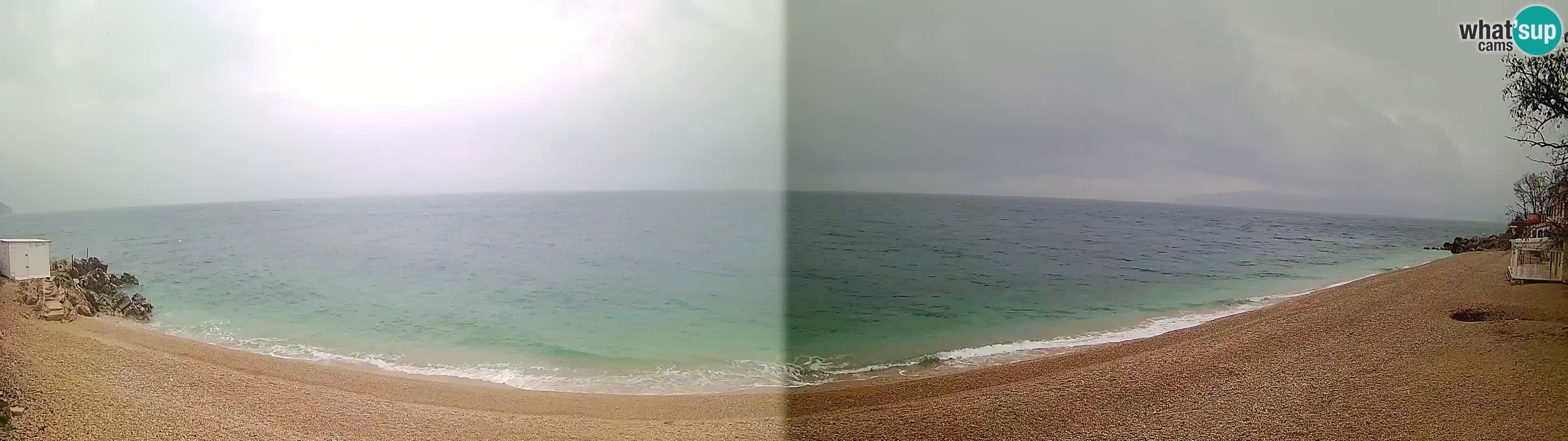 Webcam spiaggia Sv. Ivan | Draga di Moschiena