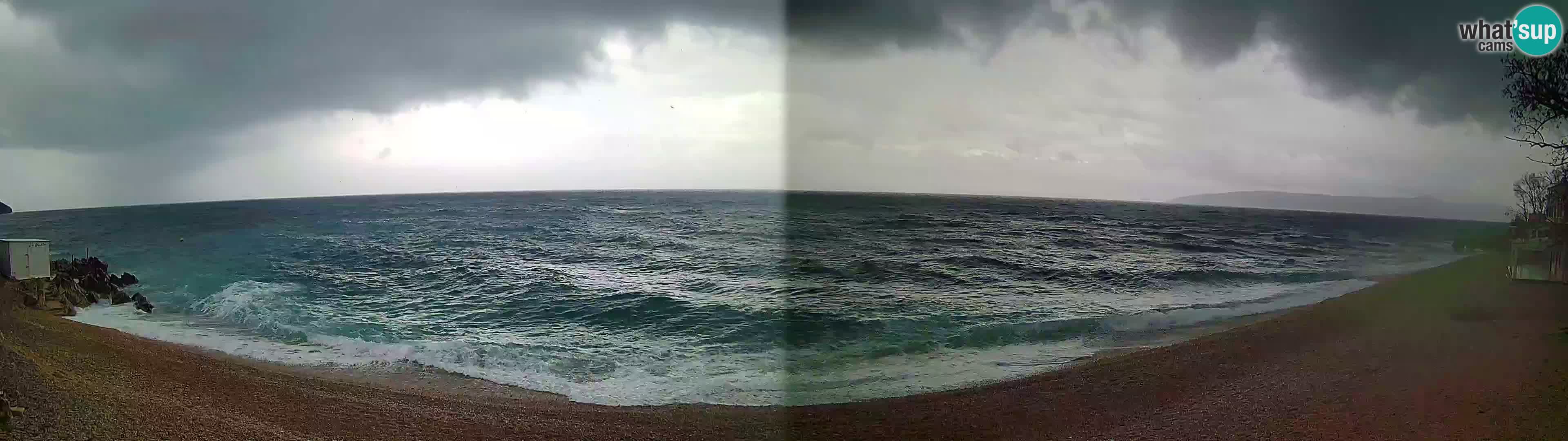 Webcam spiaggia Sv. Ivan | Draga di Moschiena