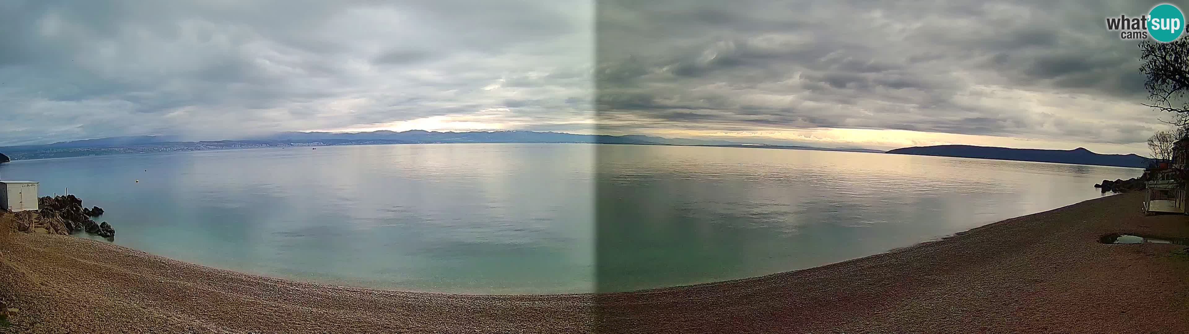 Webcam playa Sv. Ivan | Mošćenička Draga