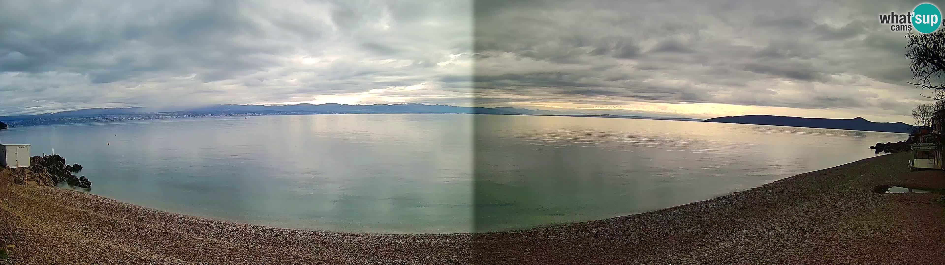 Webcam spiaggia Sv. Ivan | Draga di Moschiena