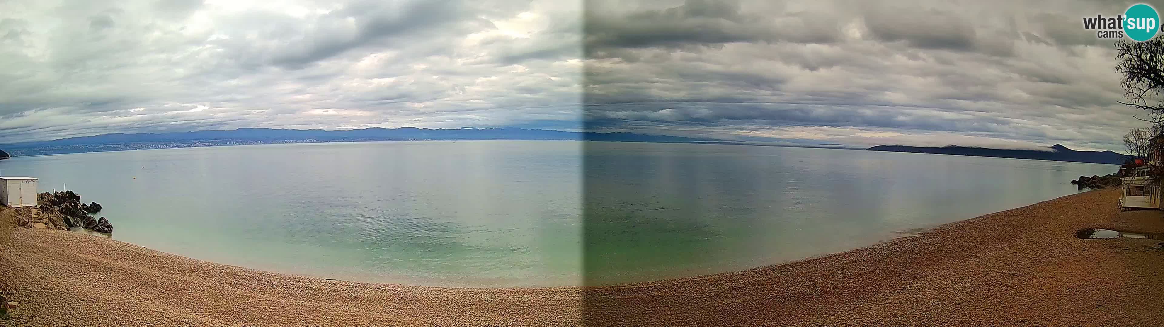 Webcam Sv. Ivan beach | Mošćenička Draga