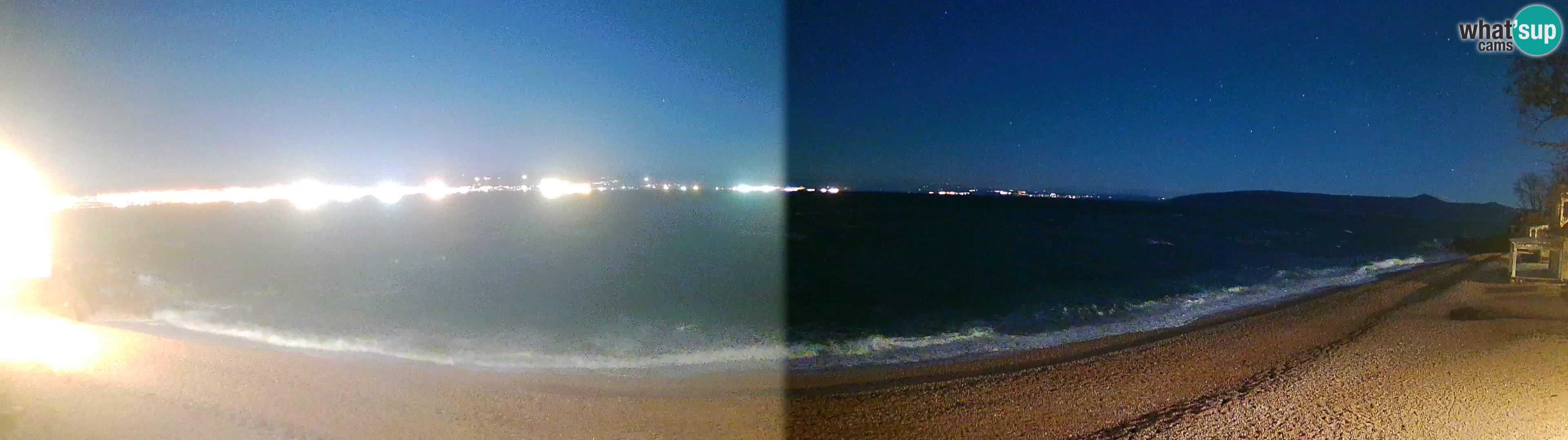 Webcam spiaggia Sv. Ivan | Draga di Moschiena