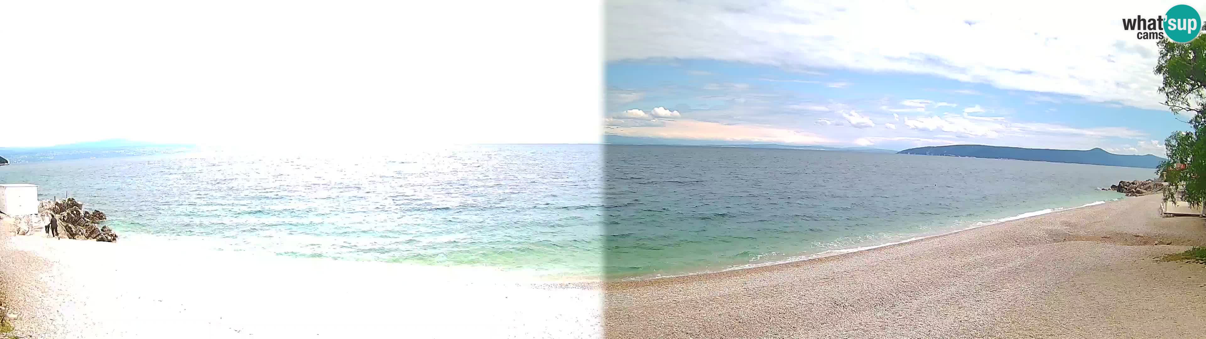 Livecam plage Sv. Ivan | Mošćenička Draga