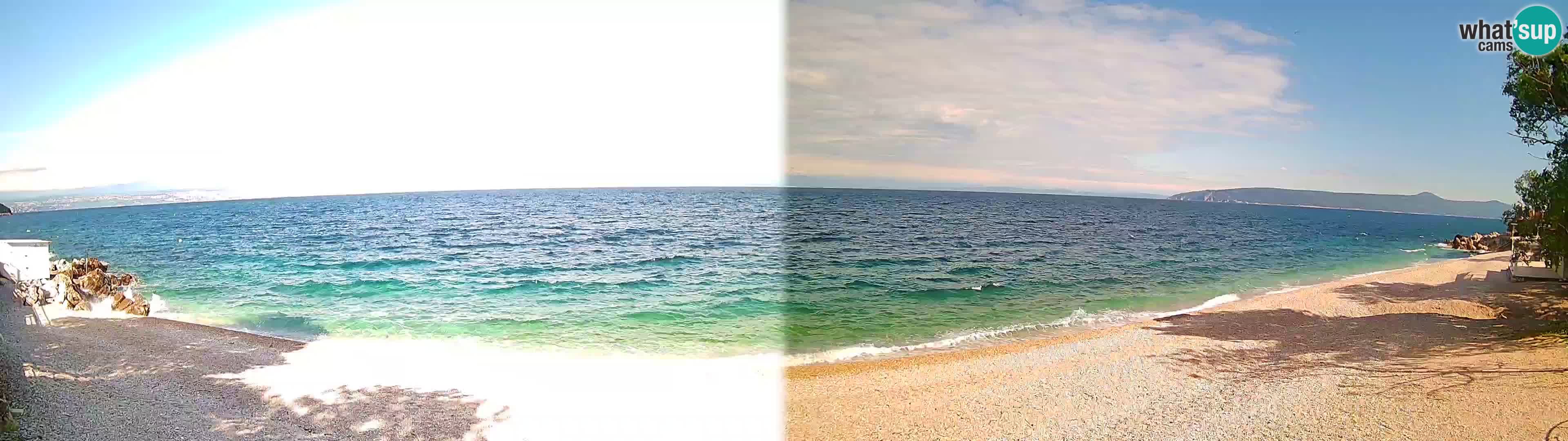 Spletna kamera plaža Sv. Ivan | Mošćenička Draga