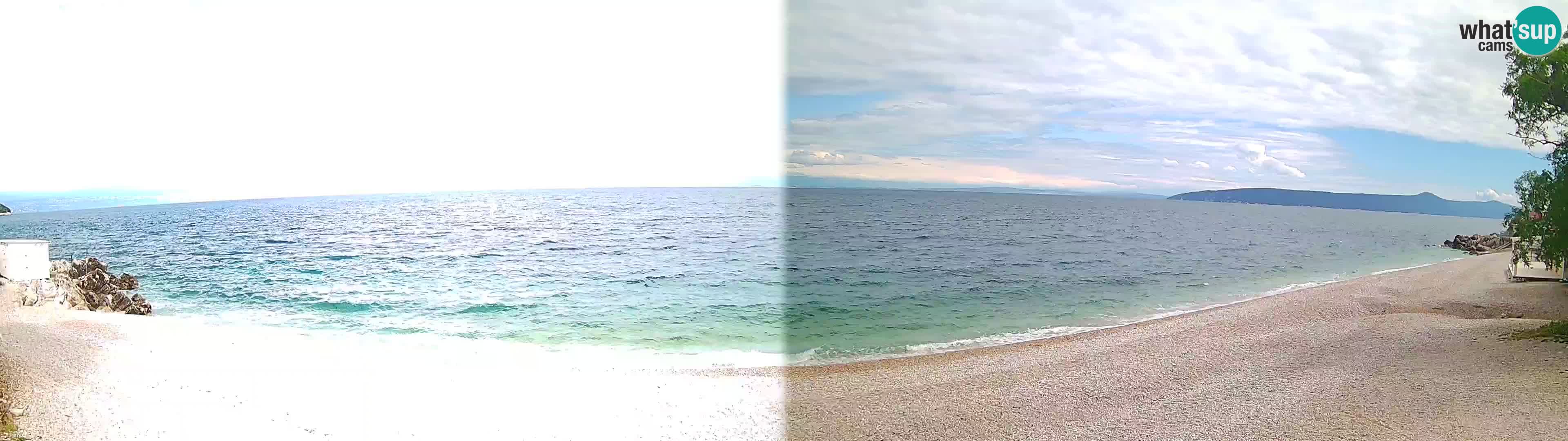 Spletna kamera plaža Sv. Ivan | Mošćenička Draga