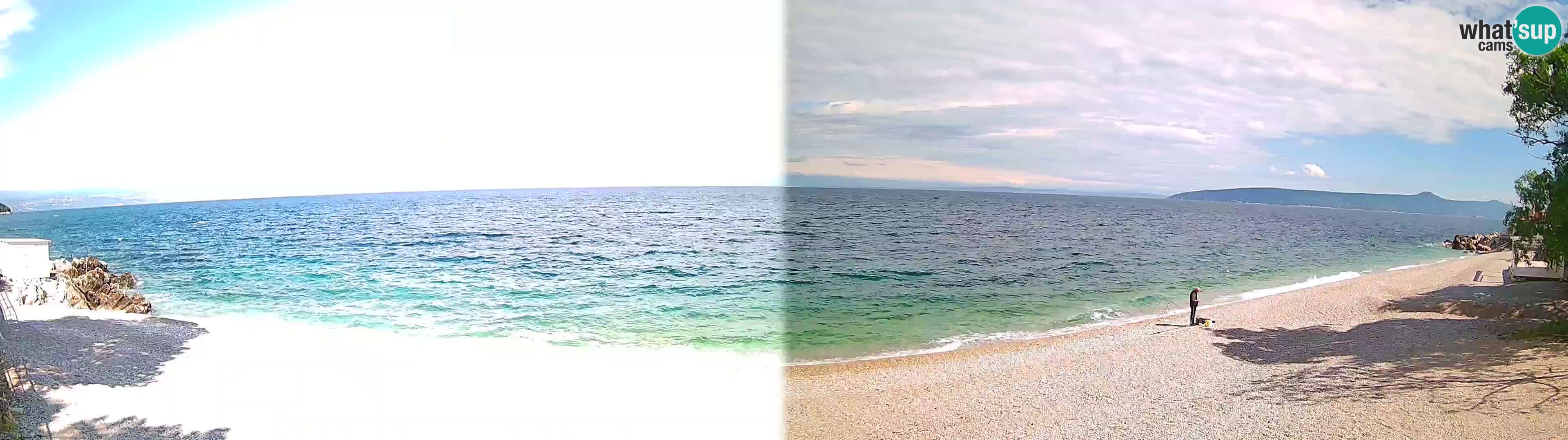 Spletna kamera plaža Sv. Ivan | Mošćenička Draga