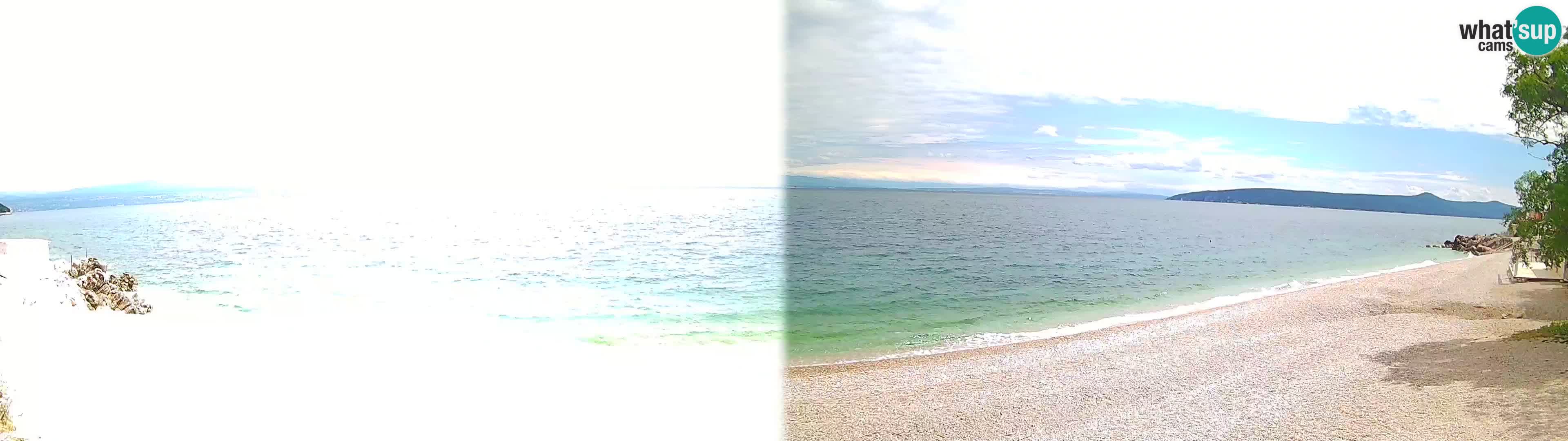Webcam Sv. Ivan beach | Mošćenička Draga