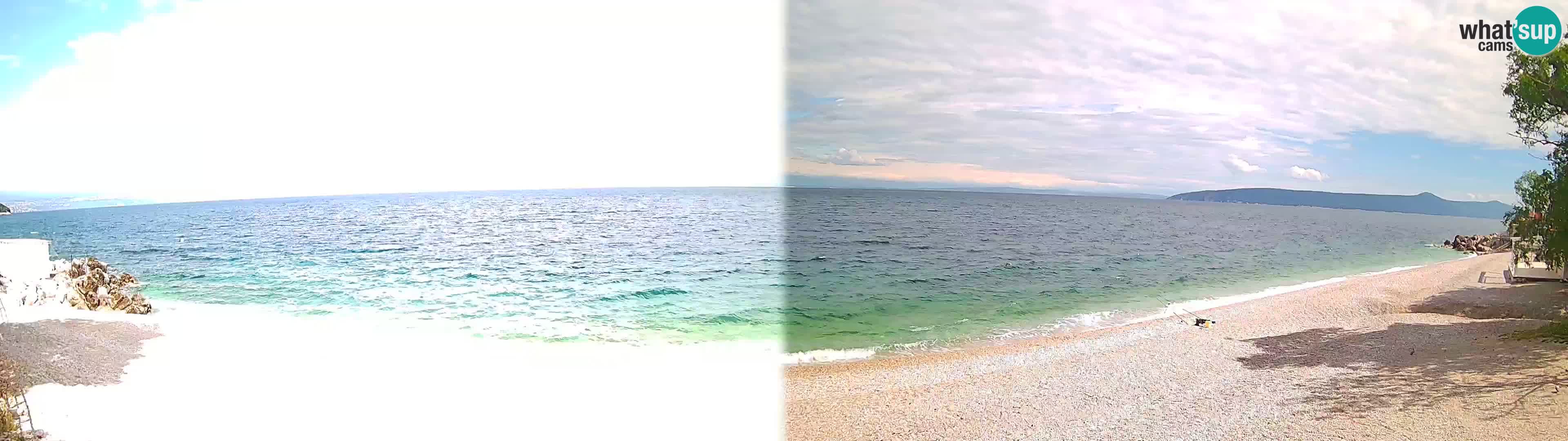 Webcam playa Sv. Ivan | Mošćenička Draga