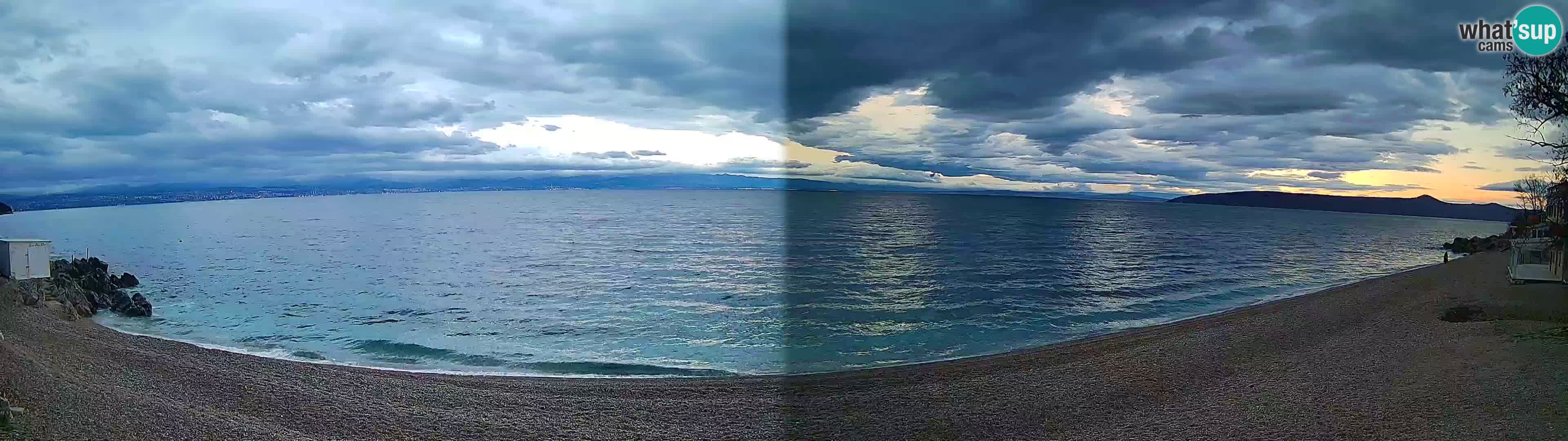 Livecam plage Sv. Ivan | Mošćenička Draga