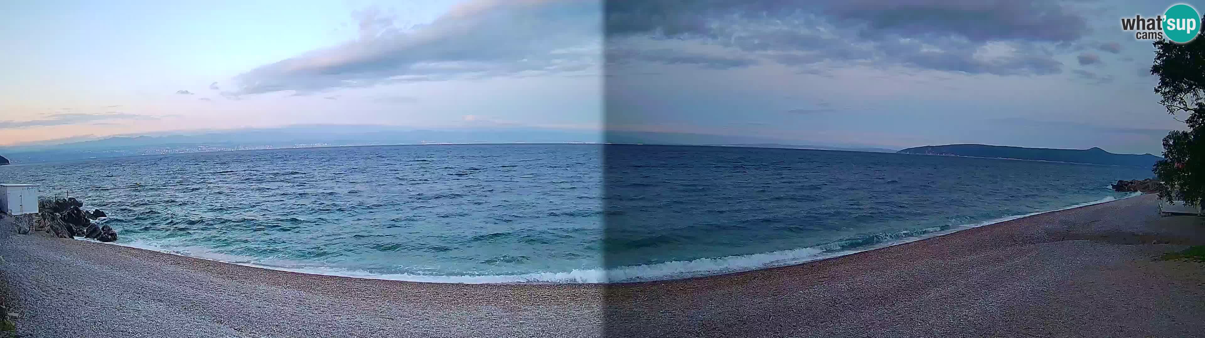 Spletna kamera plaža Sv. Ivan | Mošćenička Draga