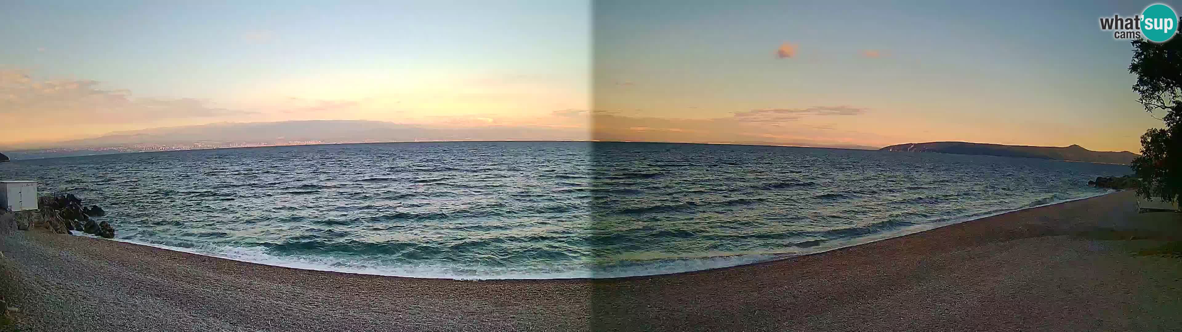 Spletna kamera plaža Sv. Ivan | Mošćenička Draga