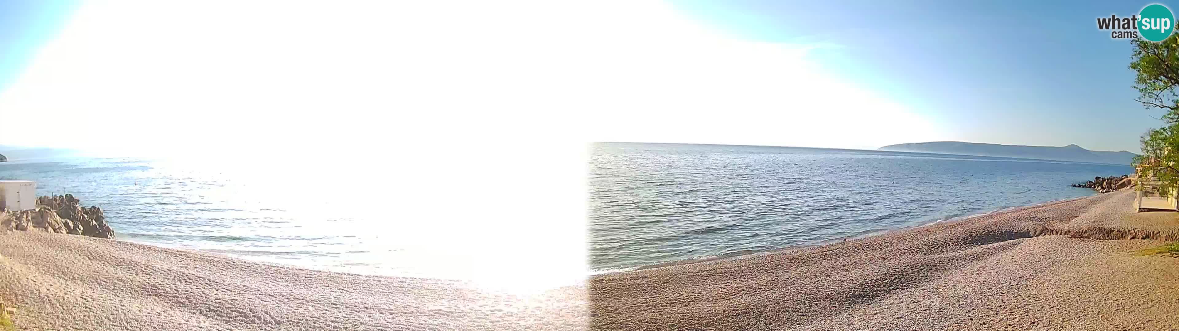 Webcam spiaggia Sv. Ivan | Draga di Moschiena