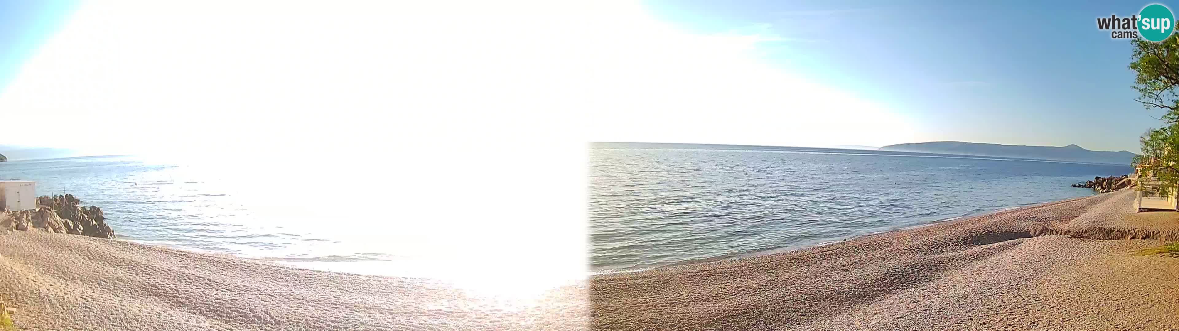 Webcam Sv. Ivan Strand | Mošćenička Draga