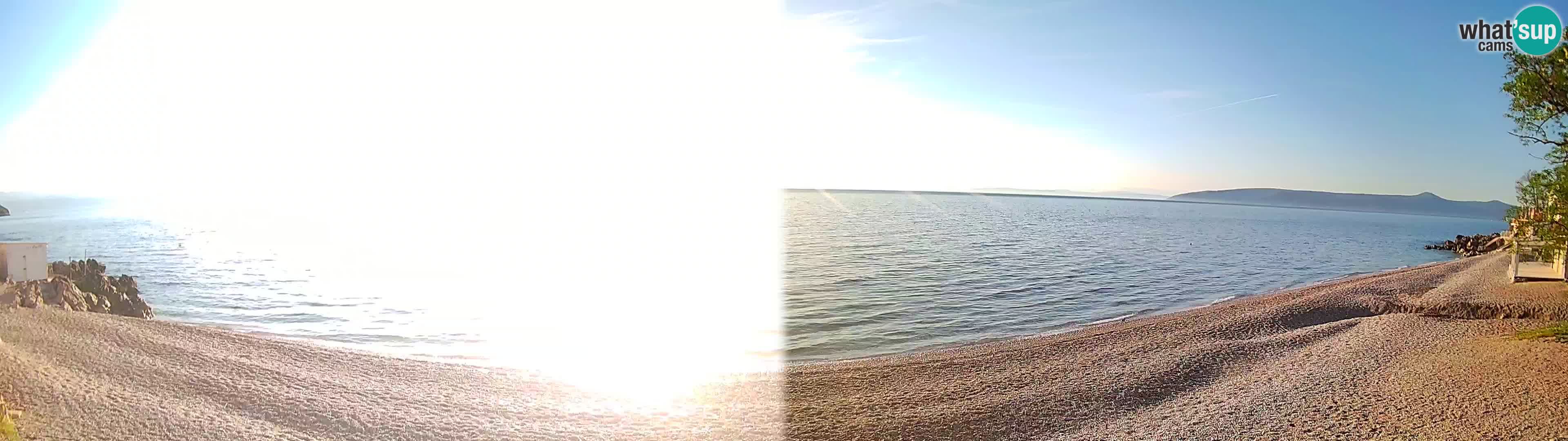 Spletna kamera plaža Sv. Ivan | Mošćenička Draga