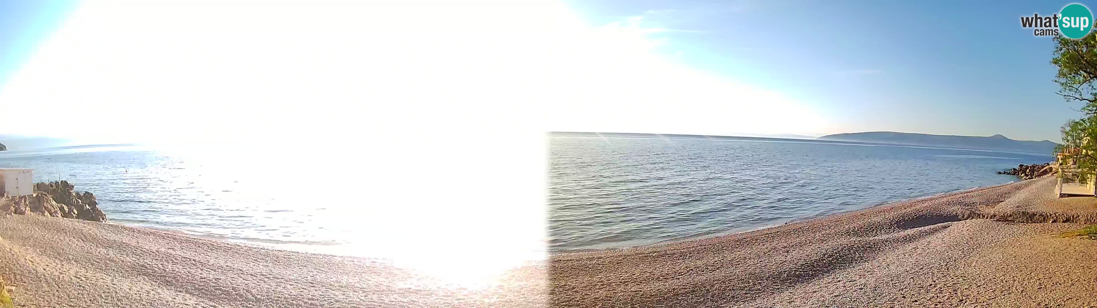 Webcam Sv. Ivan beach | Mošćenička Draga