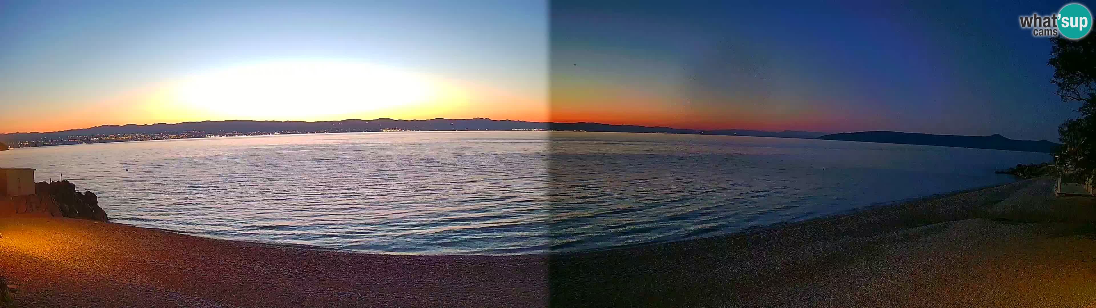Webcam spiaggia Sv. Ivan | Draga di Moschiena