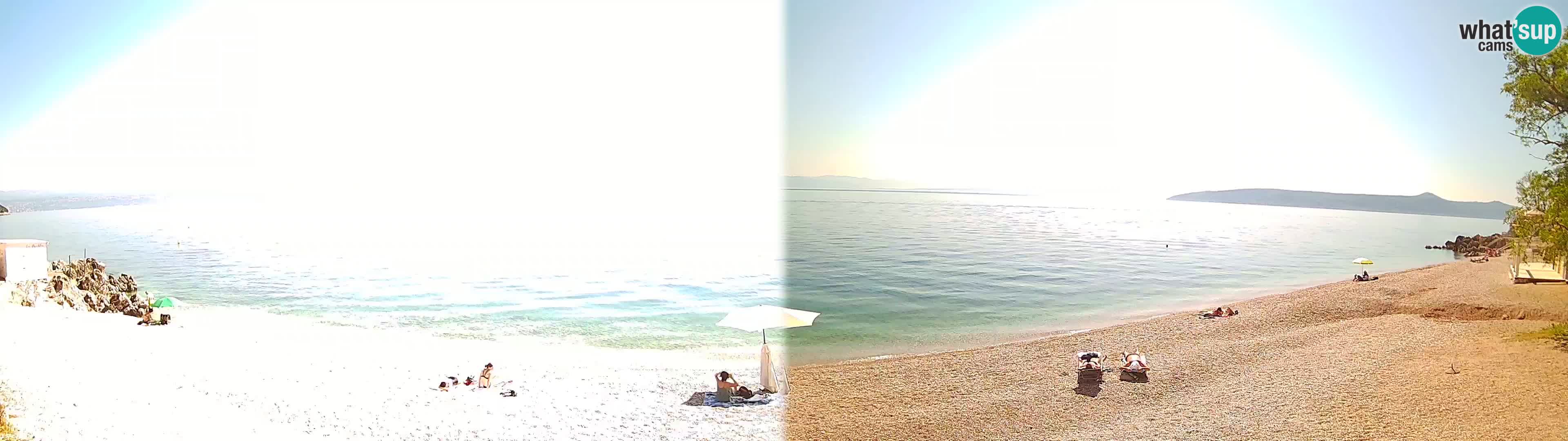 Webcam playa Sv. Ivan | Mošćenička Draga