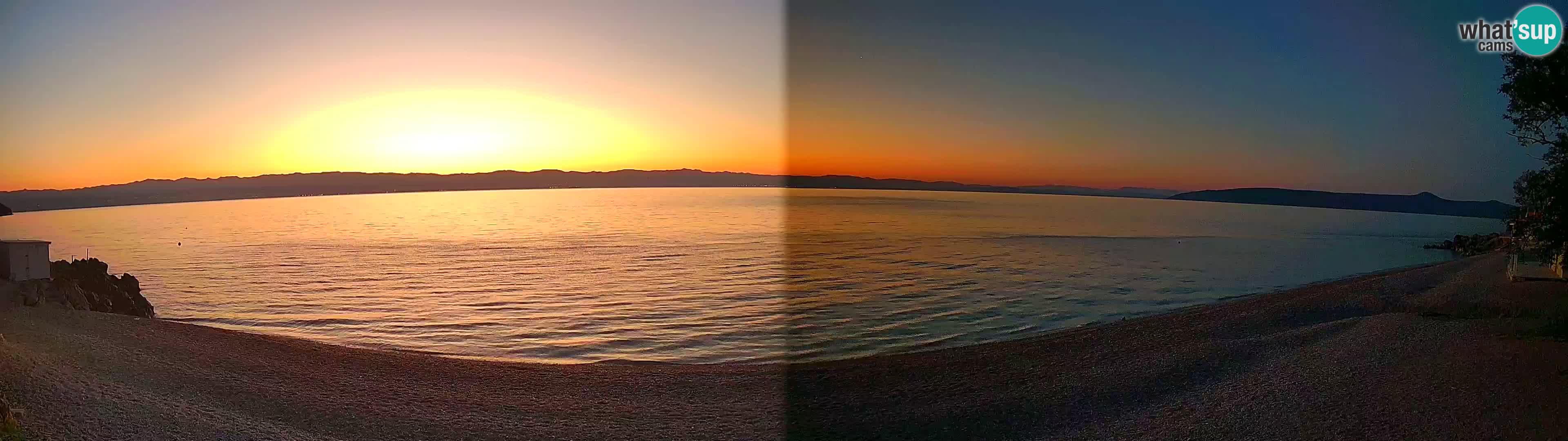 Webcam spiaggia Sv. Ivan | Draga di Moschiena