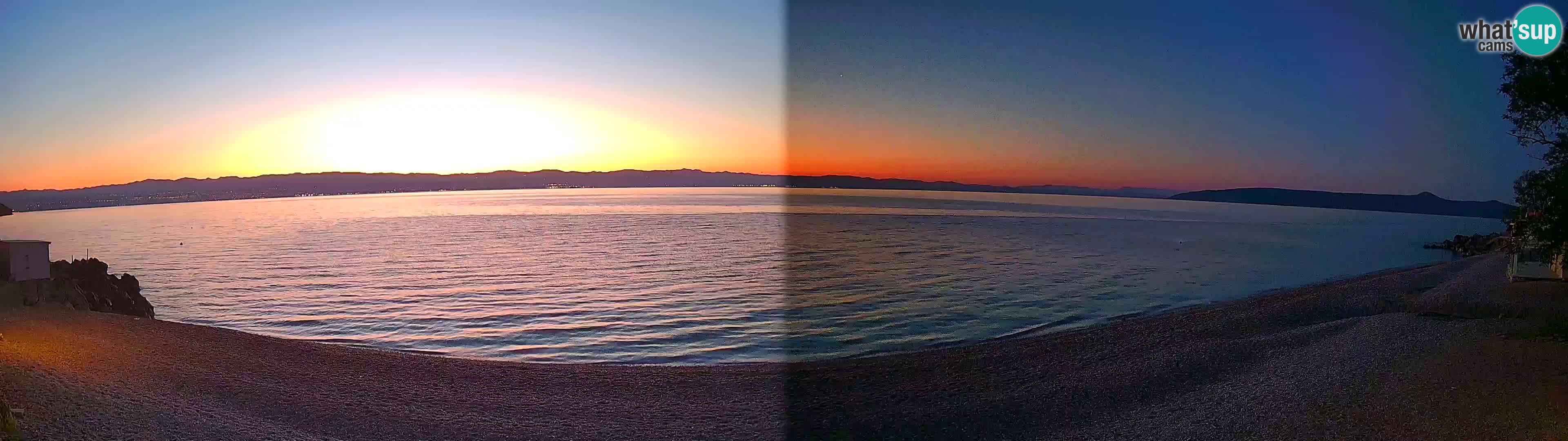 Spletna kamera plaža Sv. Ivan | Mošćenička Draga