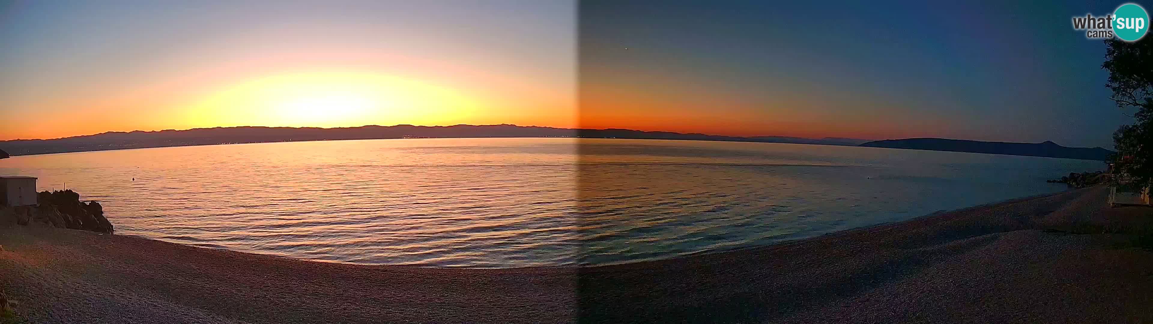 Webcam spiaggia Sv. Ivan | Draga di Moschiena