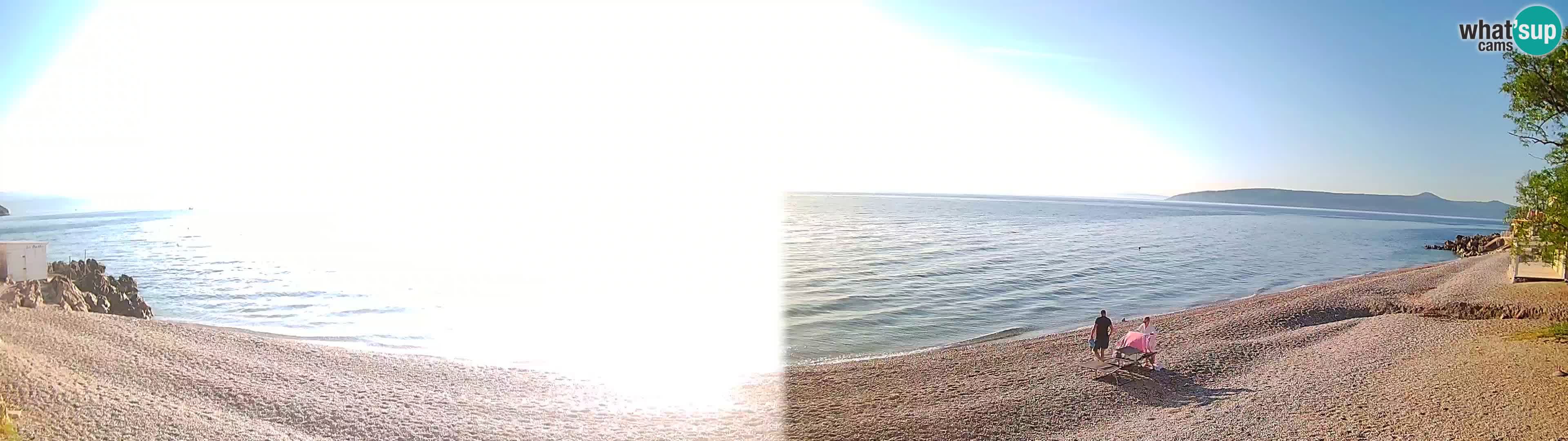 Webcam Sv. Ivan Strand | Mošćenička Draga
