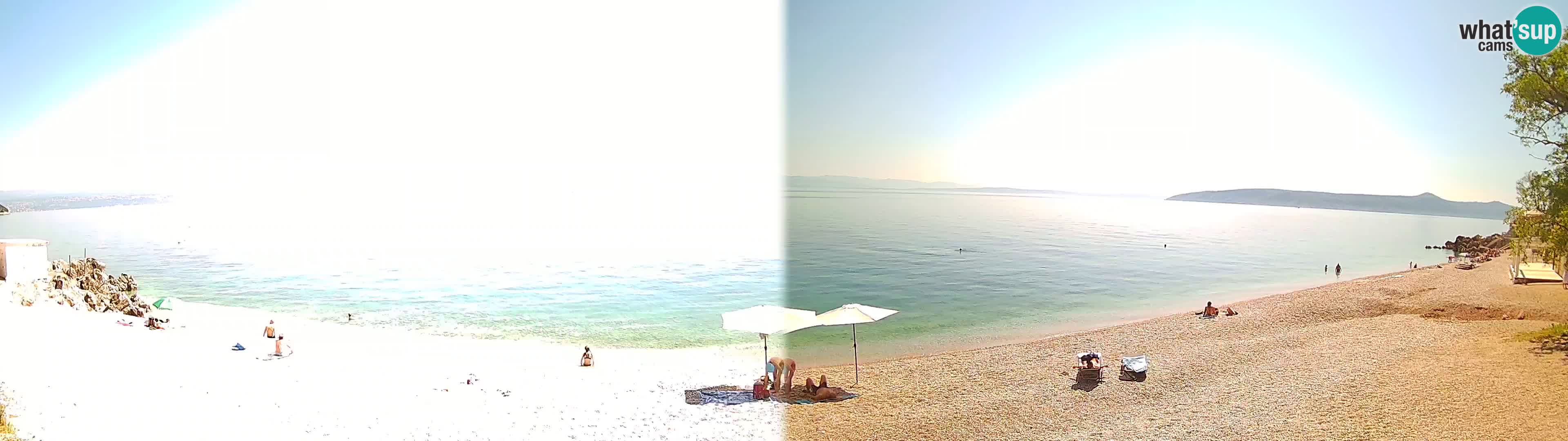 Webcam spiaggia Sv. Ivan | Draga di Moschiena