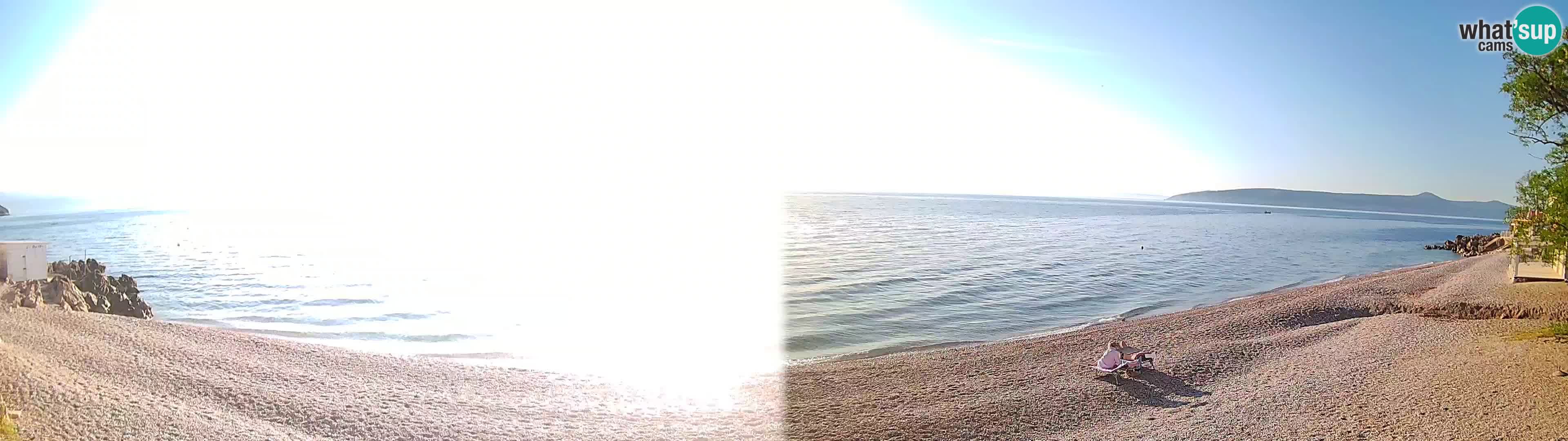 Webcam spiaggia Sv. Ivan | Draga di Moschiena