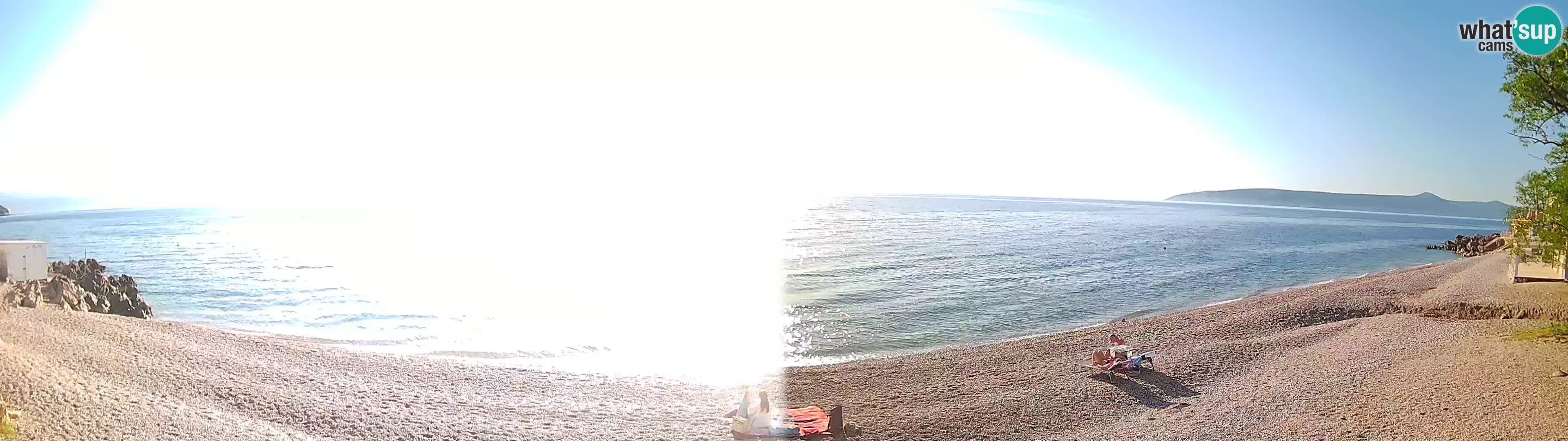 Webcam Sv. Ivan beach | Mošćenička Draga