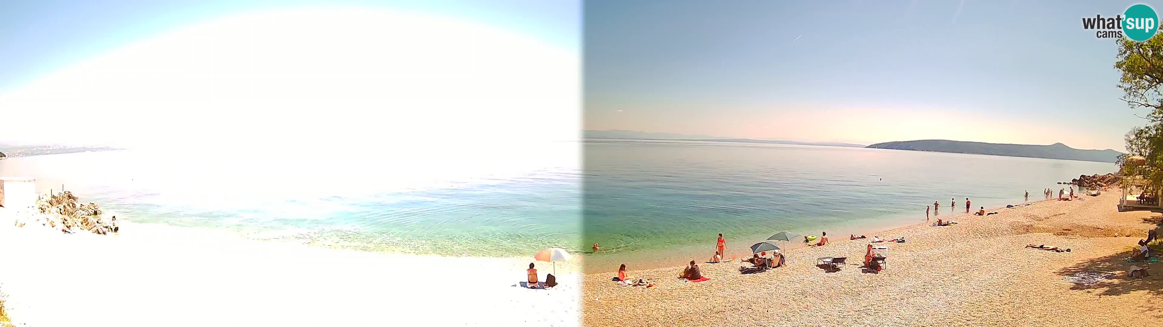 Webcam Sv. Ivan beach | Mošćenička Draga