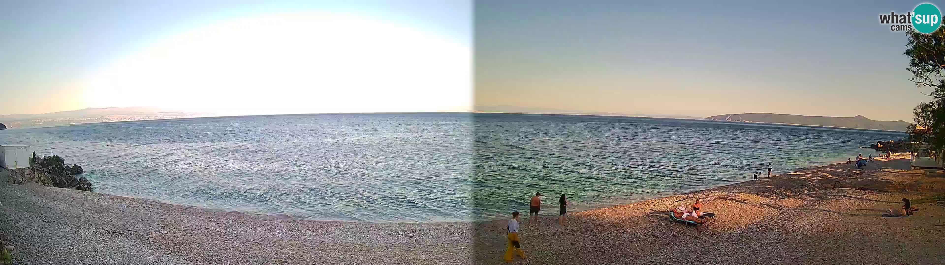 Spletna kamera plaža Sv. Ivan | Mošćenička Draga