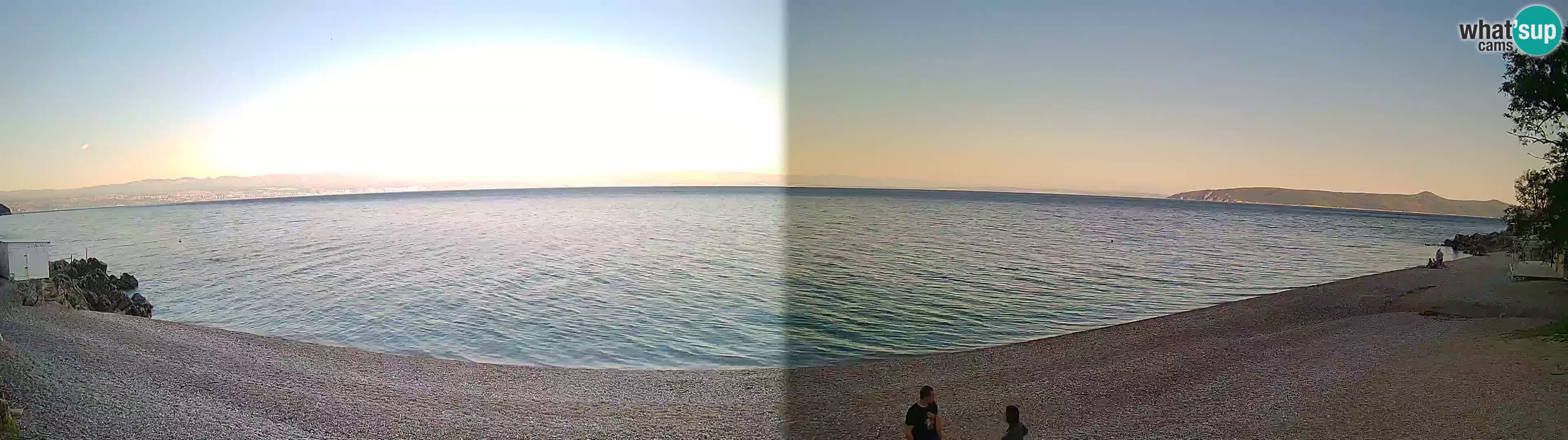 Webcam Sv. Ivan beach | Mošćenička Draga