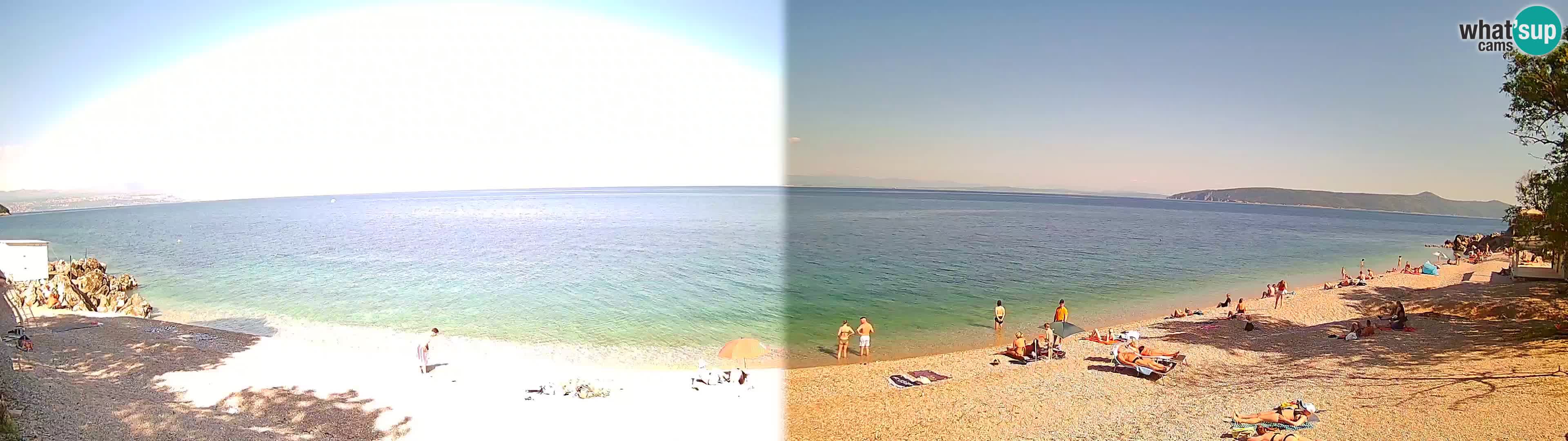 Webcam playa Sv. Ivan | Mošćenička Draga