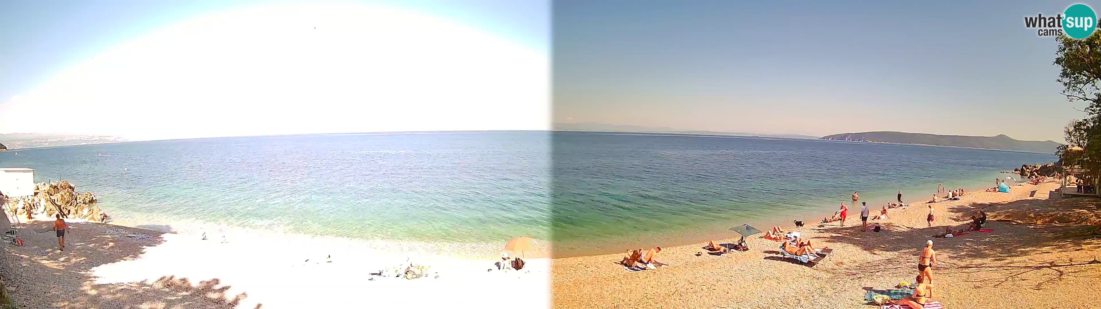 Webcam Sv. Ivan beach | Mošćenička Draga