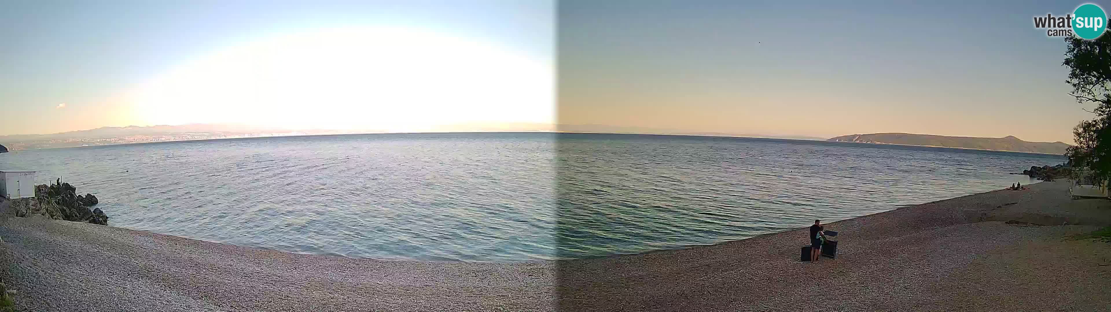 Spletna kamera plaža Sv. Ivan | Mošćenička Draga