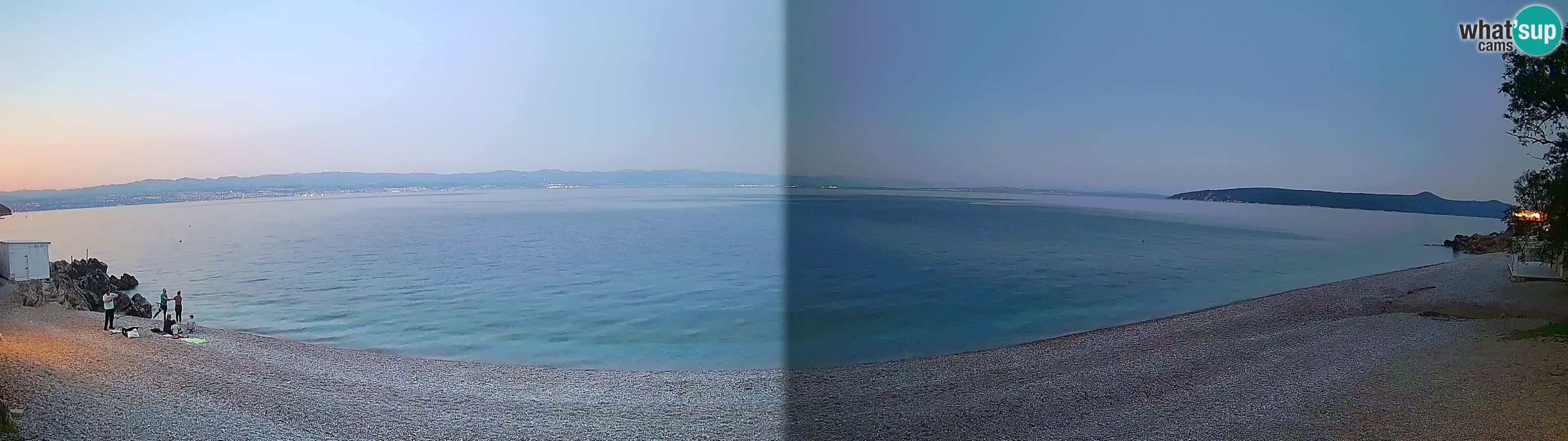 Spletna kamera plaža Sv. Ivan | Mošćenička Draga