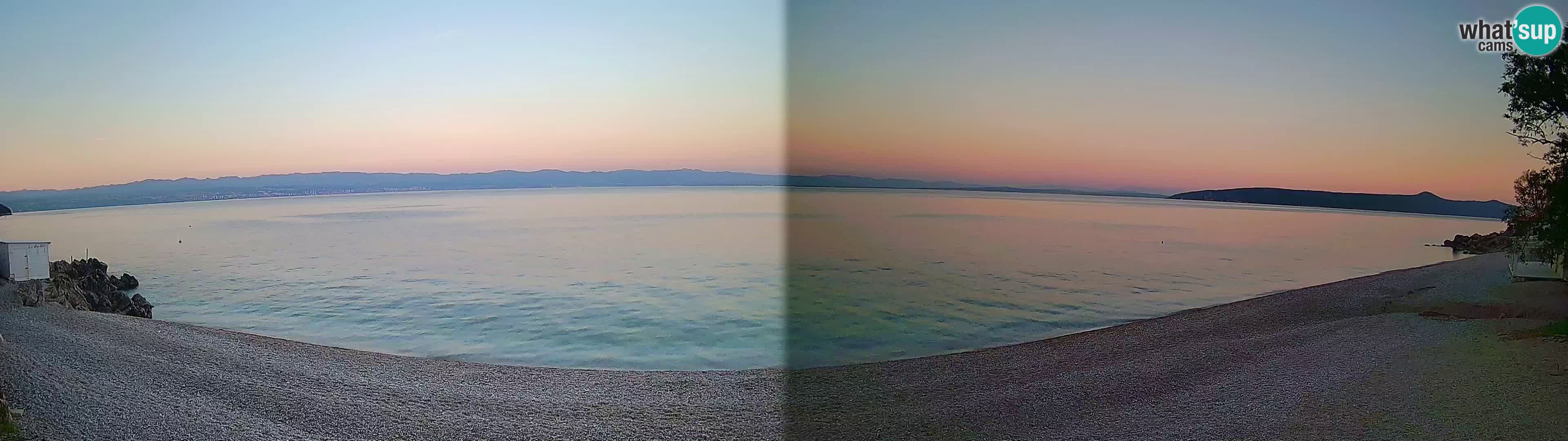 Webcam Sv. Ivan beach | Mošćenička Draga