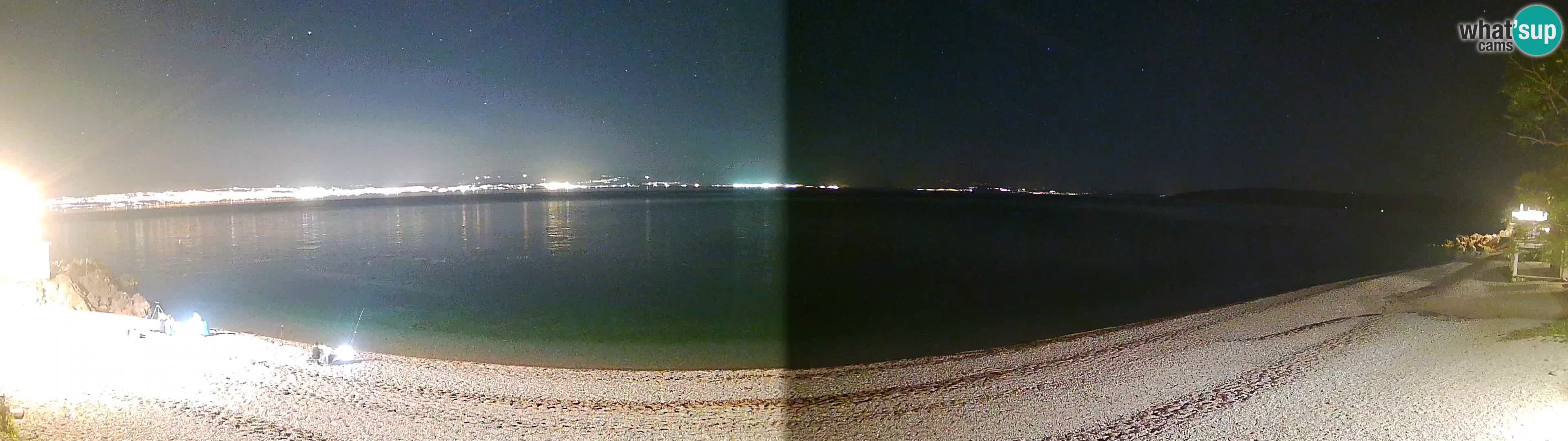Webcam spiaggia Sv. Ivan | Draga di Moschiena
