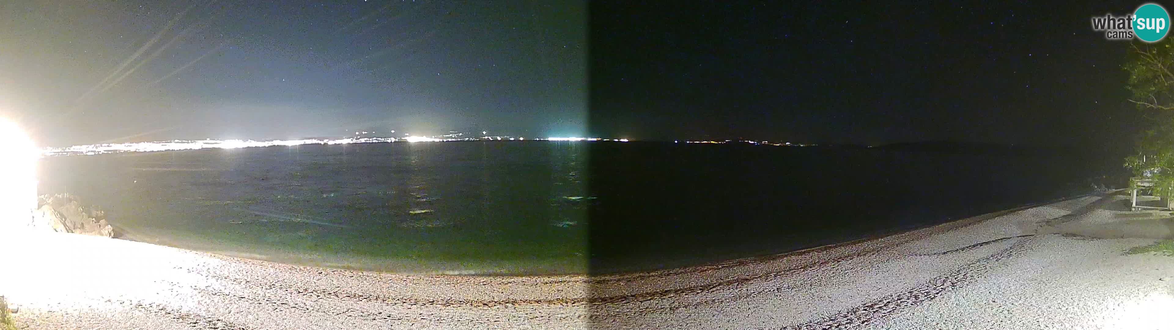 Webcam spiaggia Sv. Ivan | Draga di Moschiena