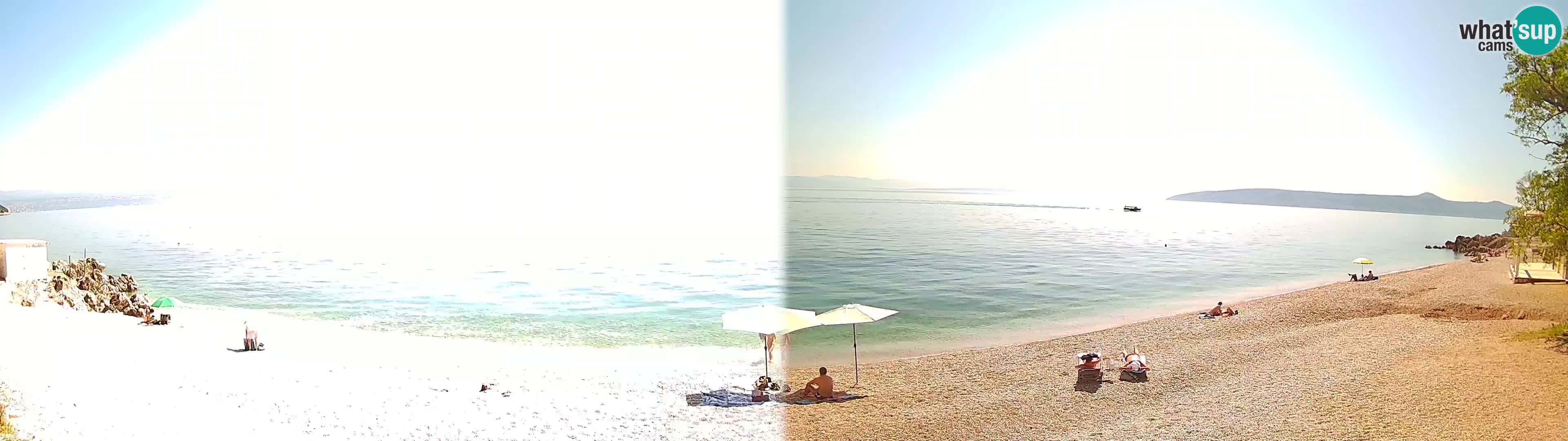 Webcam Sv. Ivan beach | Mošćenička Draga