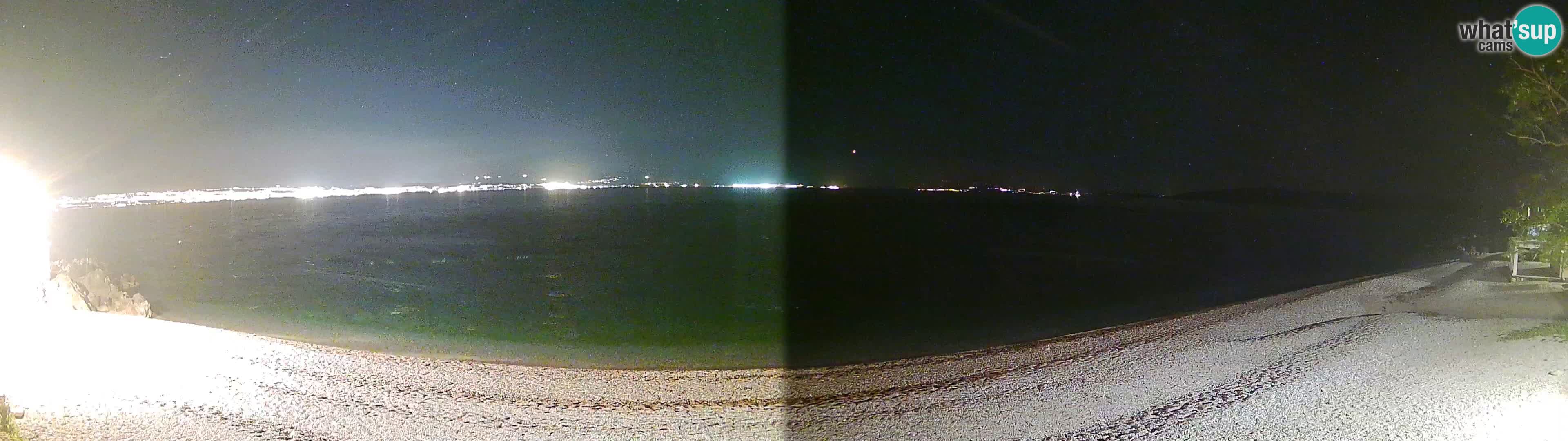 Webcam spiaggia Sv. Ivan | Draga di Moschiena