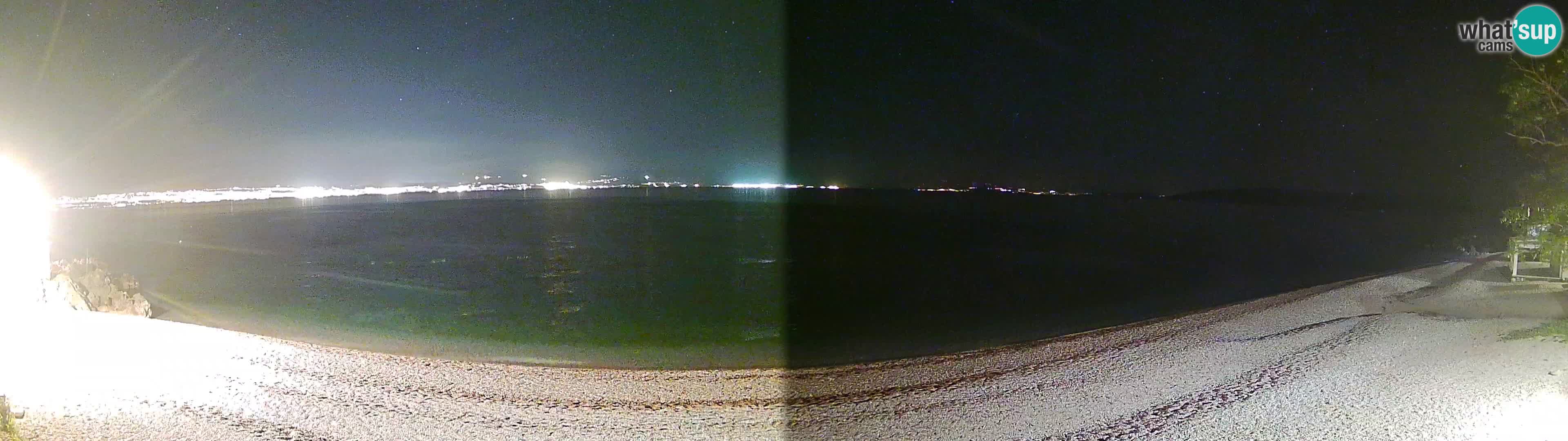 Webcam spiaggia Sv. Ivan | Draga di Moschiena