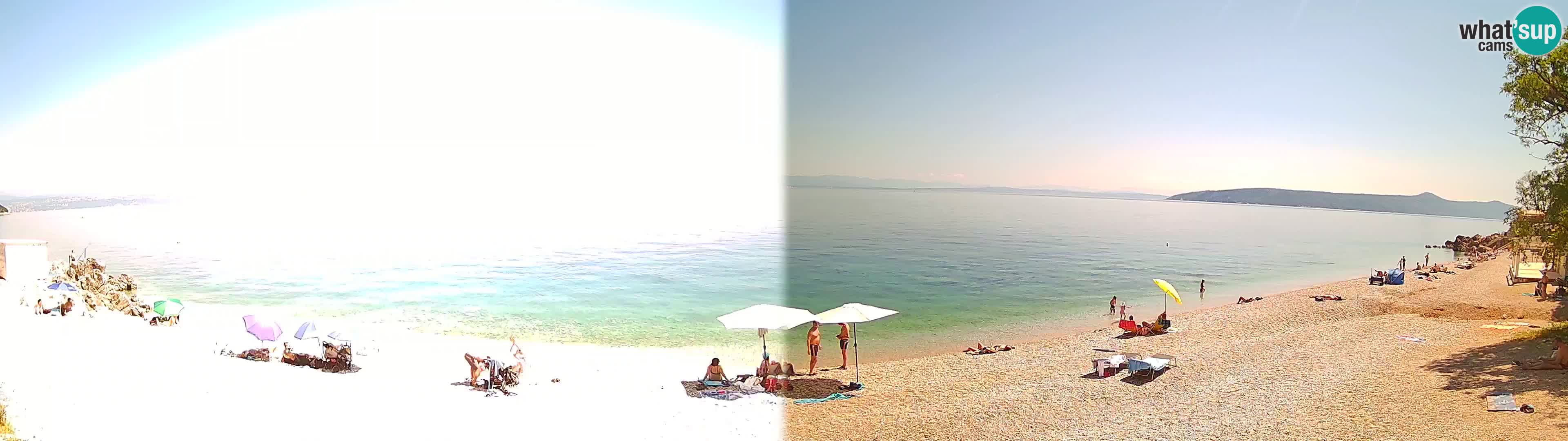 Webcam Sv. Ivan Strand | Mošćenička Draga