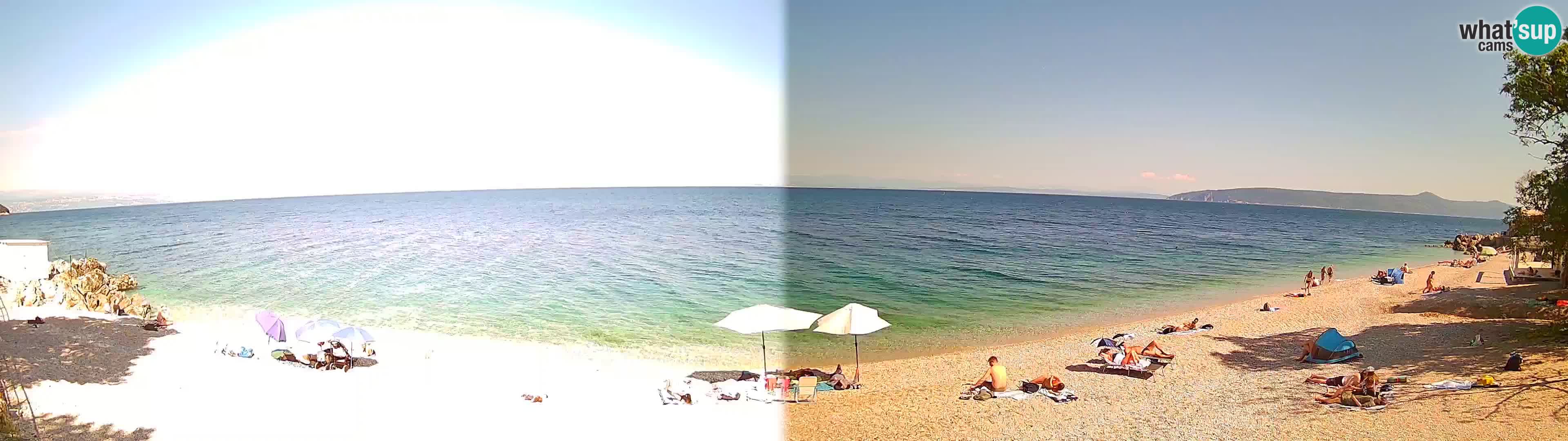Webcam Sv. Ivan Strand | Mošćenička Draga