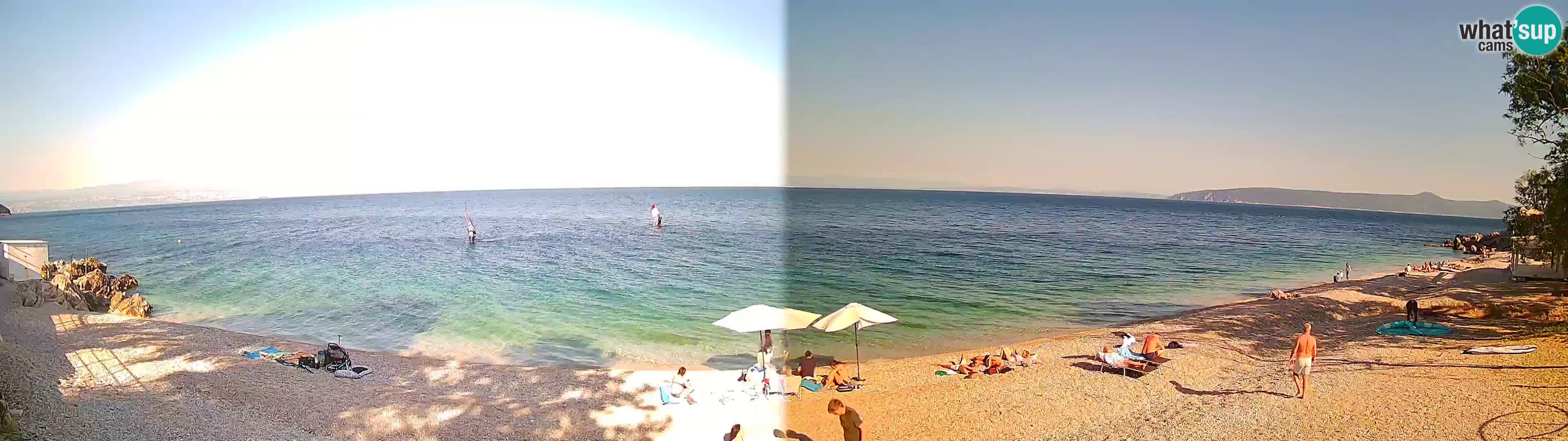Webcam Sv. Ivan beach | Mošćenička Draga