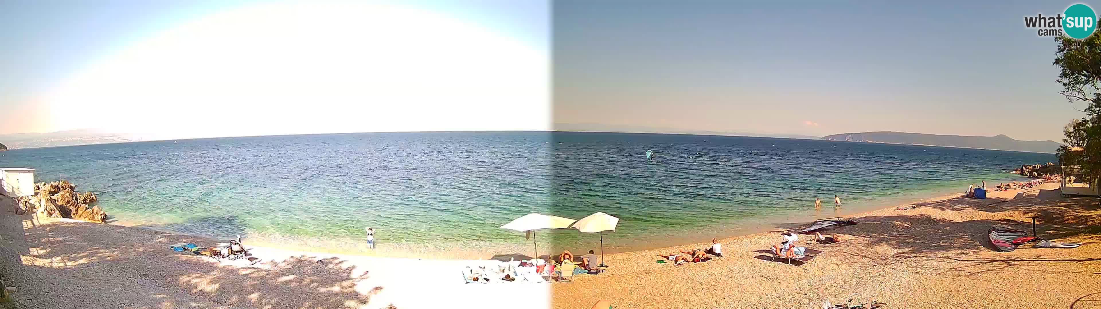 Webcam Sv. Ivan Strand | Mošćenička Draga